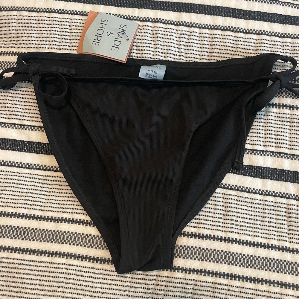 Shade & Shore Classic Black Swim Bottom